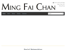 Tablet Screenshot of mingfaichan.com